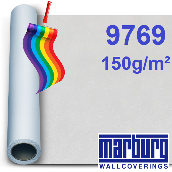 Купить флизелин Marburg 9769 гладкий 150г/м² 1,06*25м в СПб по низкой цене  | StekloOboi