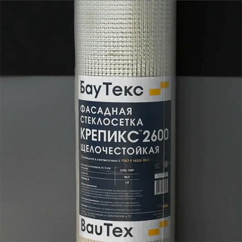 Крепикс 2600 — клинкерная сетка на фасад 8*8, 50м²