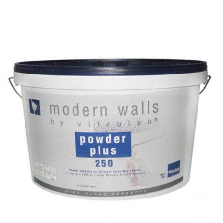 Клей для стеклообоев Vitrulan powder plus 250 (ведро 2,5кг до 160м²)
